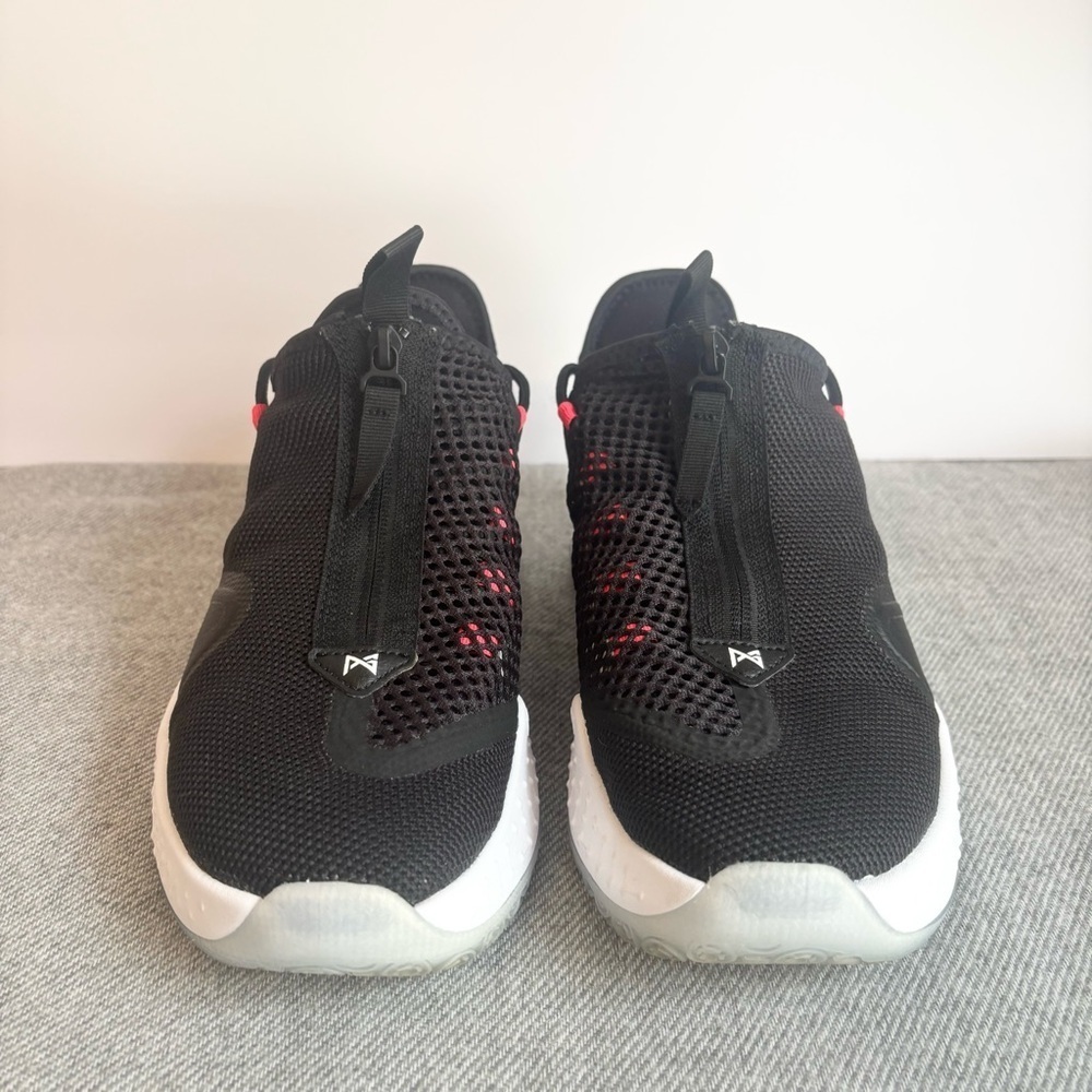 Nike PG 4 Air Strobel Basketball Shoes Black/White/Red Men’s Size 8 - Picture 3 of 14